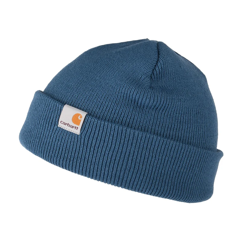 Carhartt WIP Stratus Low Beanie Mütze - Preußischblau