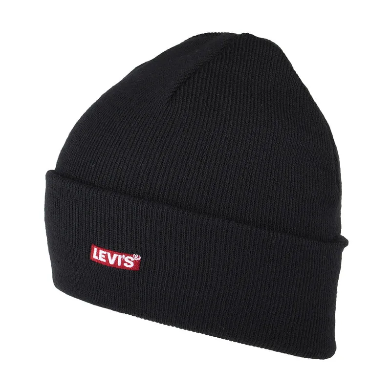 Levi's Baby Tab Logo Beanie Mütze - Marineblau