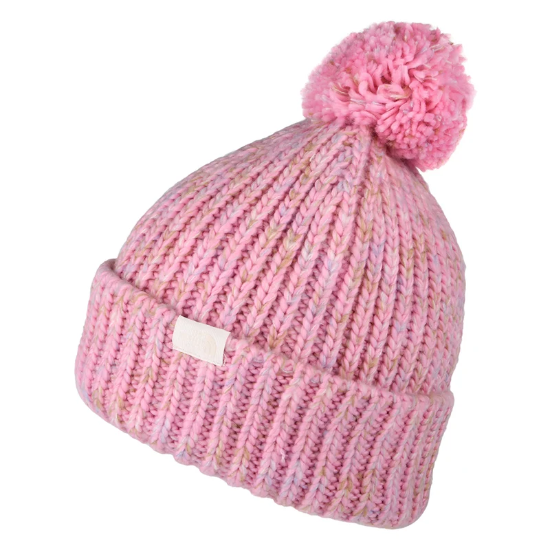 The North Face Cozy Chunky Bommelmütze - Orchidee