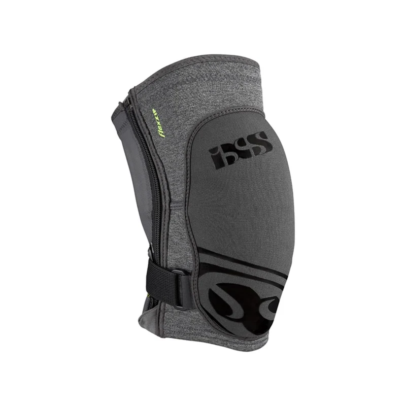 iXS Flow Zip Knee Guards - grey