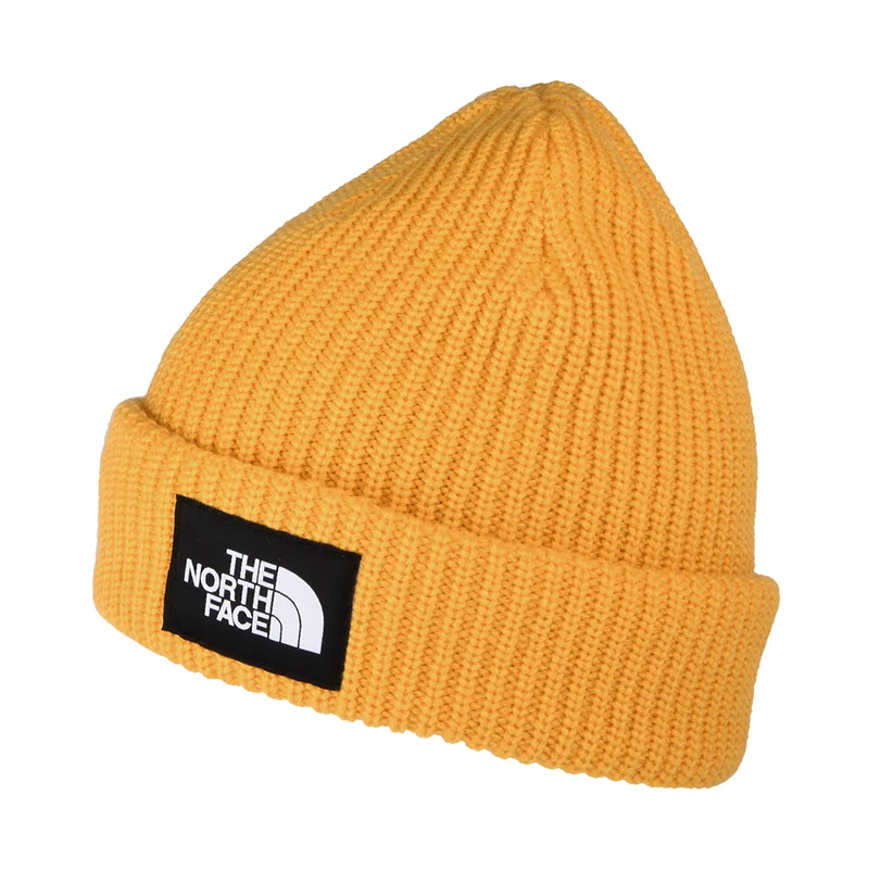 The North Face Salty gefütterte Recycelter Beanie Mütze - Löwenzahn