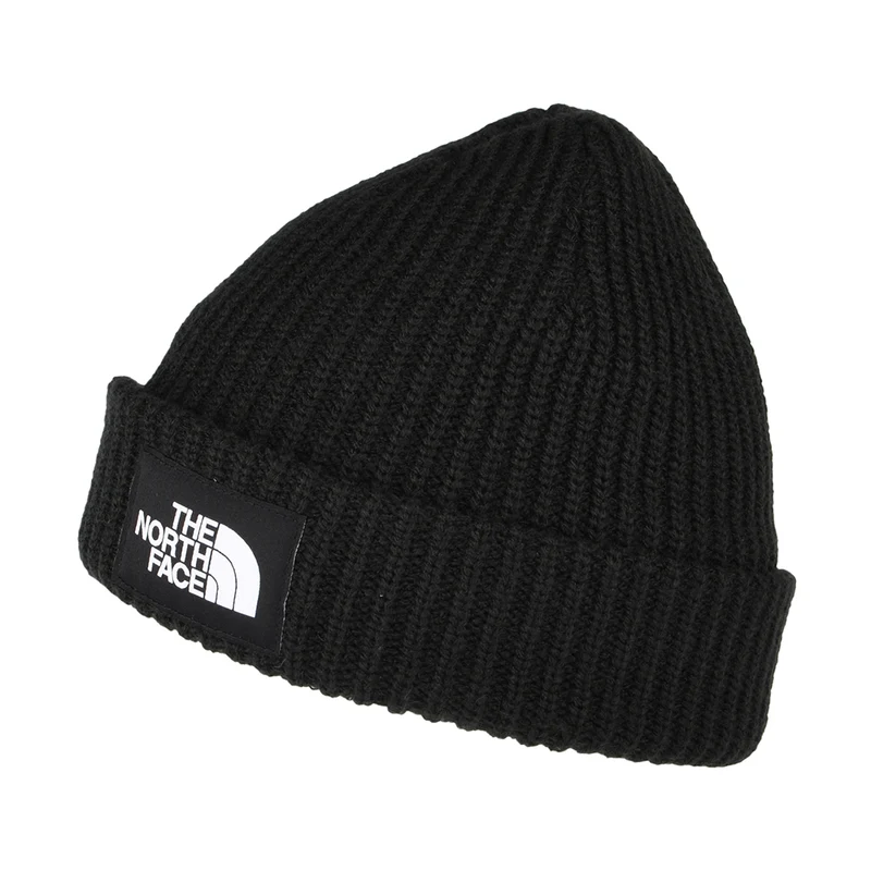 The North Face Kinder Salty Dog Beanie Mütze gefütterte Recycelter - Schwarz