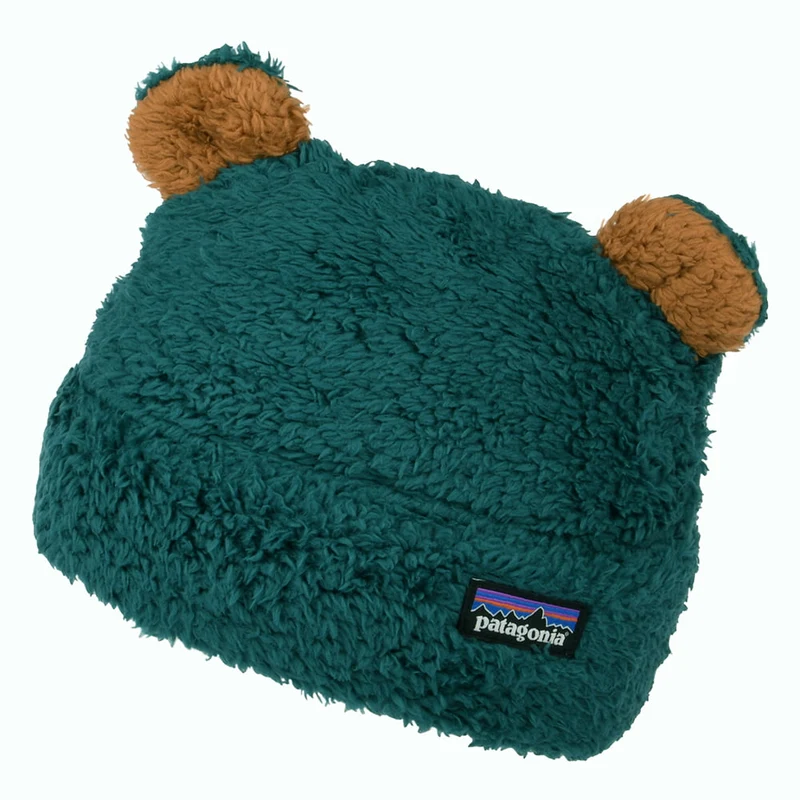 Patagonia Baby Furry Friends Beanie Mütze - Dunkelgrün