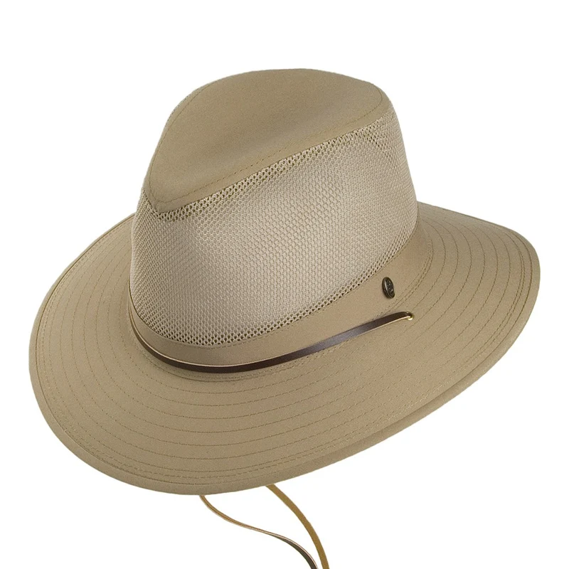 Jaxon & James Atmungsaktiver Aussie Cowboyhut - Khaki