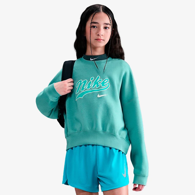Nike Sportswear Ältere Mädchen Fleece Crew Sweatshirt (8-15 Jahre)