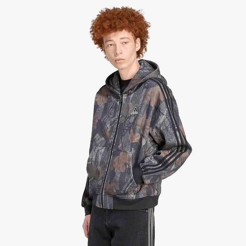 adidas Originals Camo Full Zip Hoodie Mit Kapuze