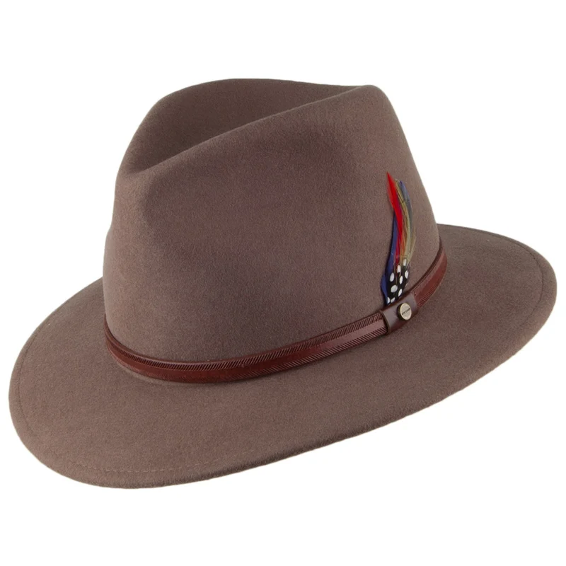 Stetson Rantoul Fedora Hut - Hellbraun