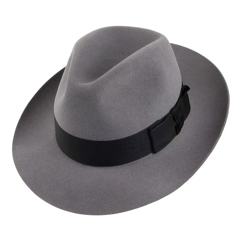 Christys Kightsbridge Fedora - Hellgrau