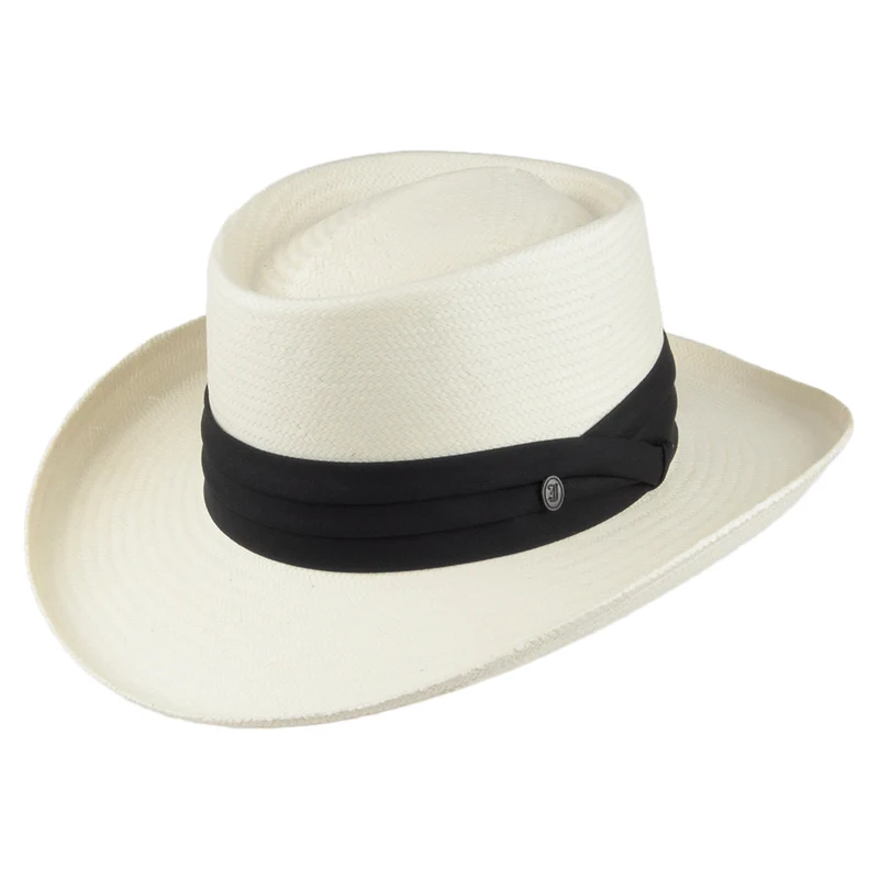 Jaxon & James Ivory Toyo Gambler Strohhut - Natur