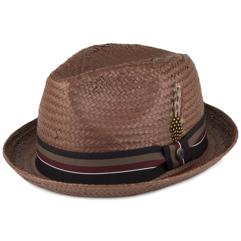 Jaxon & James Tribeca Trilby Strohhut - Braun