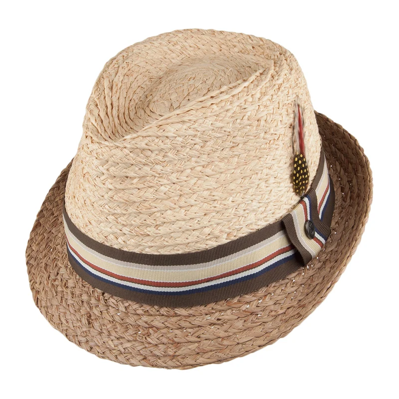 Jaxon & James Trinidad Trilby Strohhut - Natur