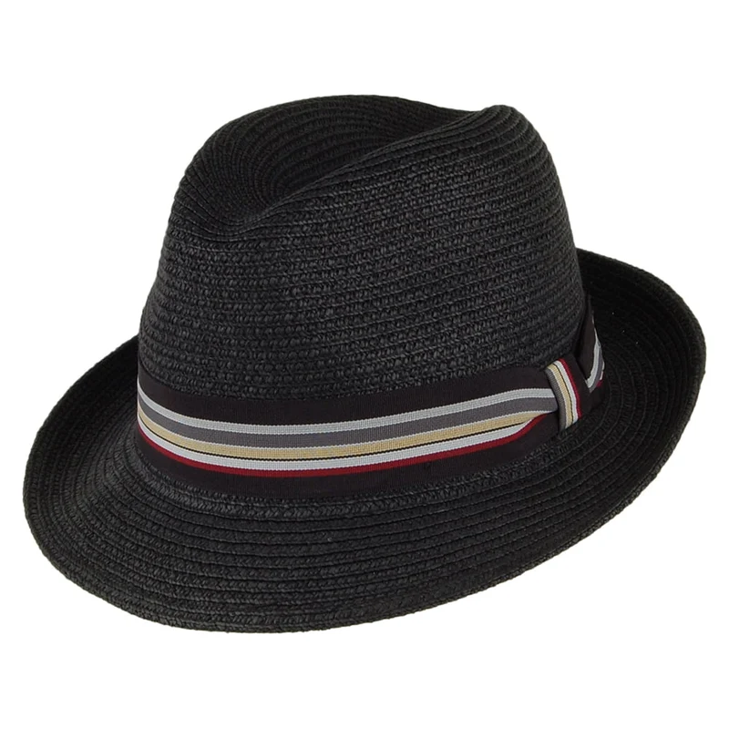 Bailey Salem Fedora Hut - Schwarz