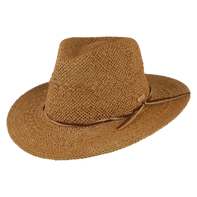 Barts Arday Sommer Fedora Hut - Hellbraun