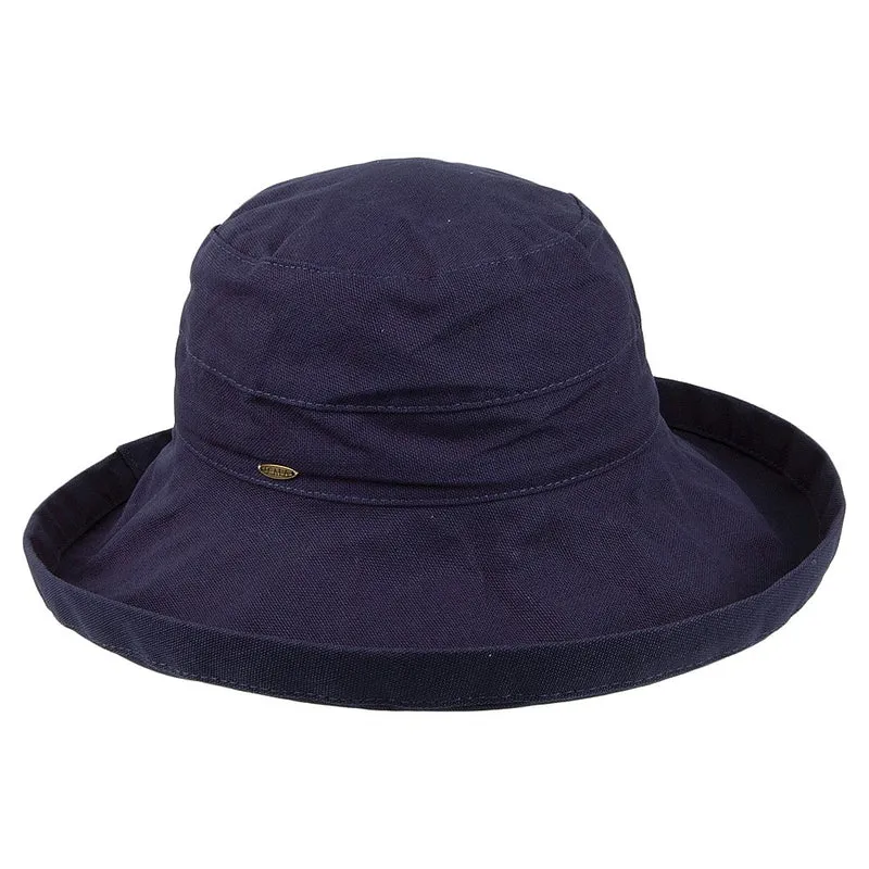Scala Lanikai Packbarer Sonnenhut - Marineblau