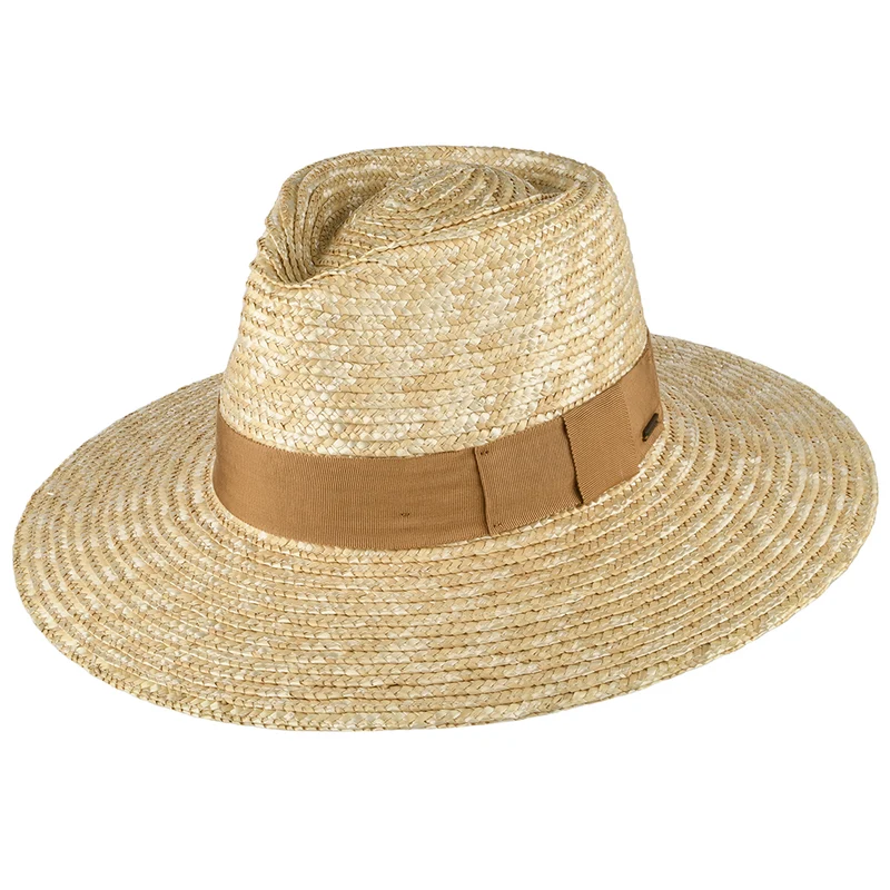 Brixton Joanna Sonnenhut aus Stroh - Natur-Hellbraun