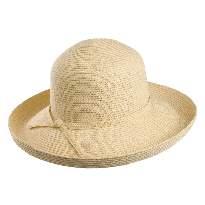 sur la tête Traveller Packbarer Sonnenhut - Natur