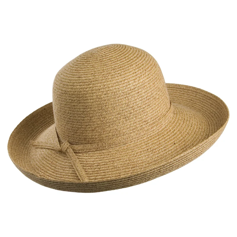 sur la tête Traveller Packbarer Sonnenhut - Toast