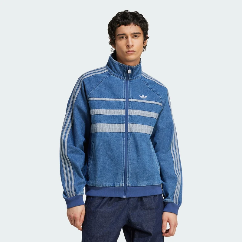 adidas Originals Adicolor First Blue Denim Track Top