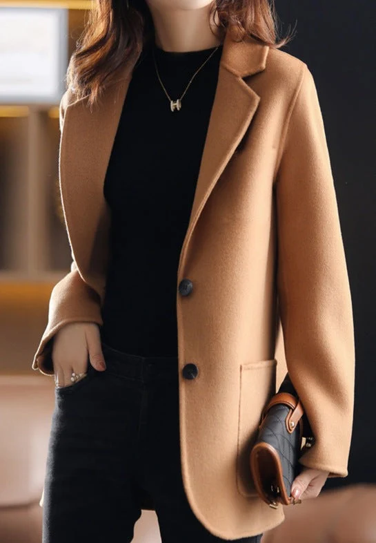 Damen Tweed Herbst- und Winterjacke – Aurelia