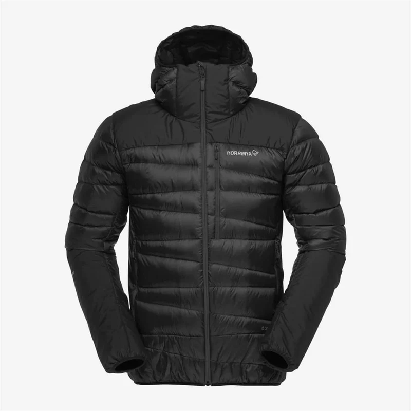 Norrøna Men Falketind Down 750 Hood indigo caviar black
