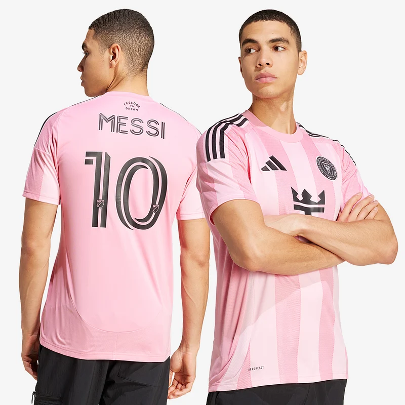 adidas Inter Miami 2025 Heimtrikot mit Messi 10