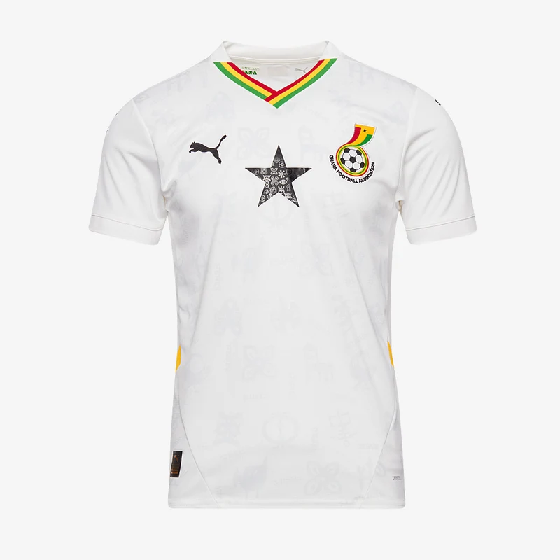 Puma Ghana 2025 Replica Heimtrikot