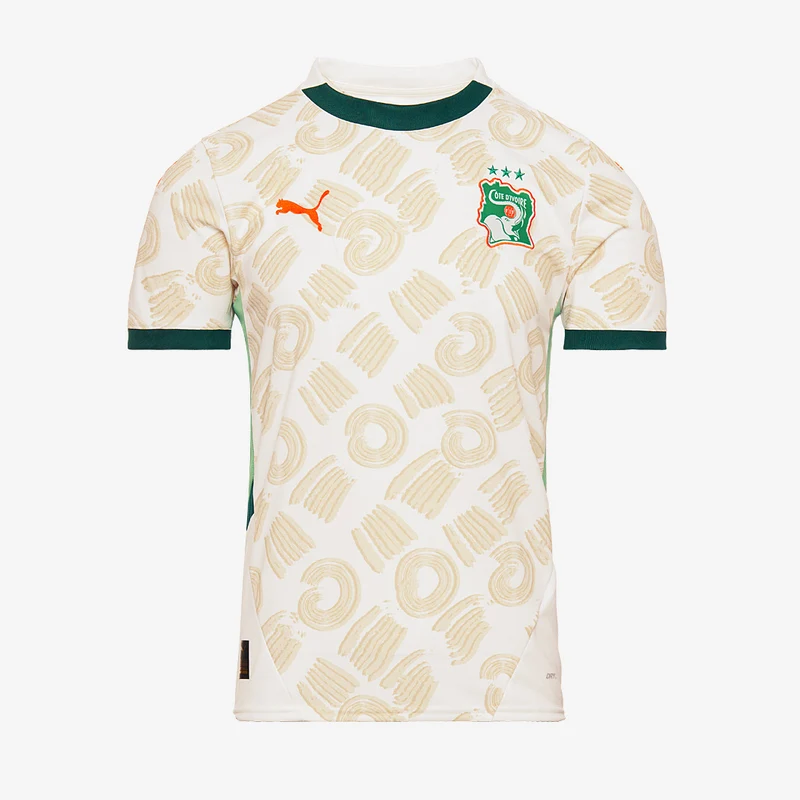 Puma Elfenbeinküste 2025 Auswärtstrikot