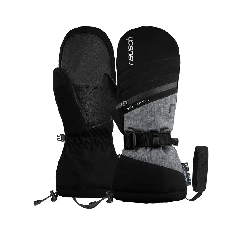 Reusch Demi T-Tex XT Mitten black grey melange