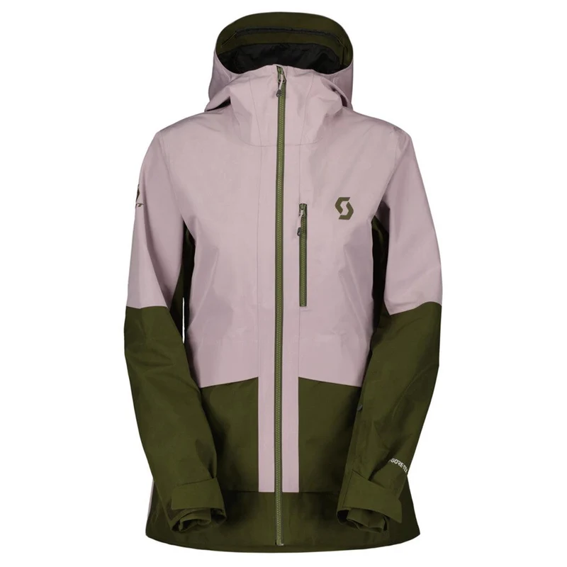 Scott Damenjacke Vertic 3L cloud pink/ fir green