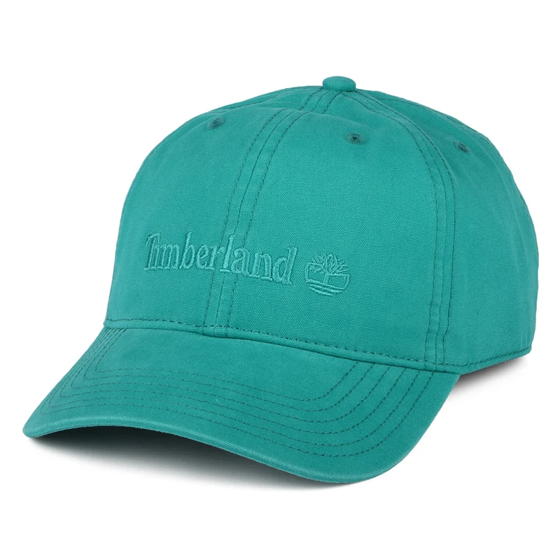 Timberland Cooper Hill Baseball Cap aus Baumwoll-Canvas - Petrol