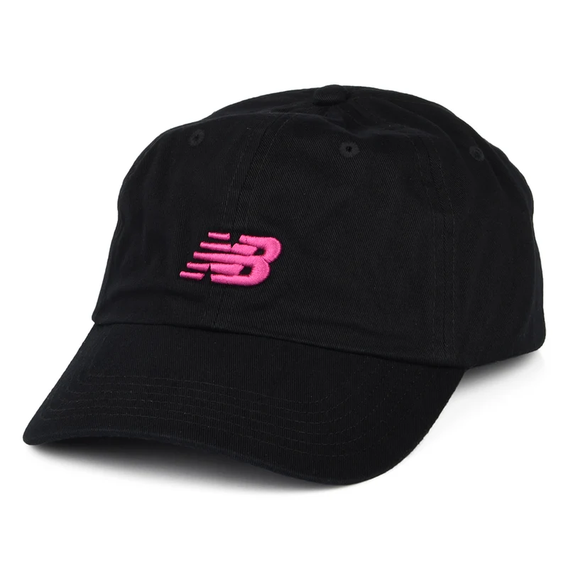 New Balance Classic NB Curved Brim Baseball Cap - Schwarz-Pink