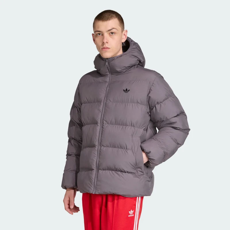 adidas Originals Tonal Hooded Puffer Jacket