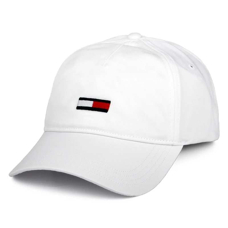 Tommy Hilfiger TJM Flag Baseball Cap - Weiß