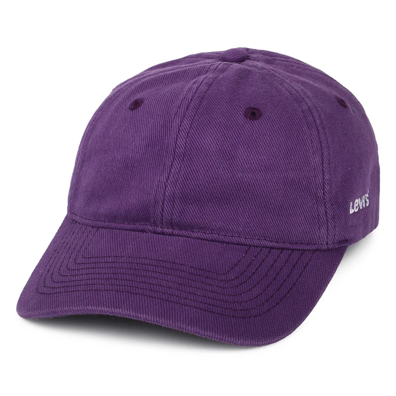 Levi's Damen Essential Denim Baseball Cap - Lila