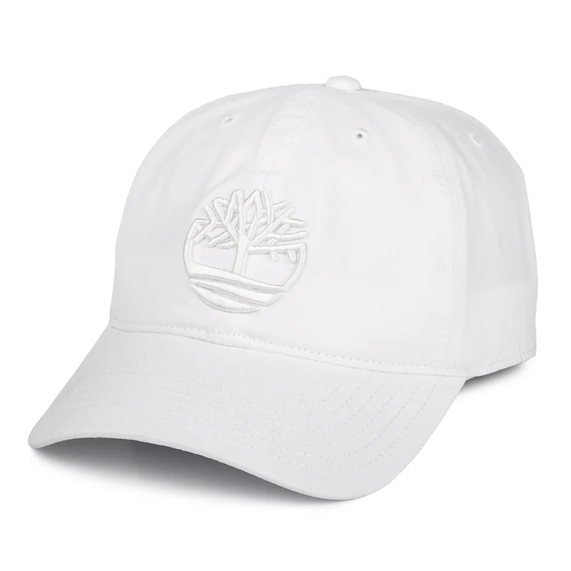 Timberland Soundview Baseball Cap aus Baumwoll-Canvas - Weiß