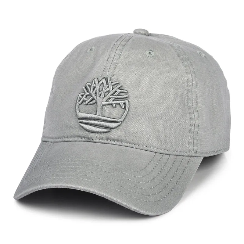 Timberland Soundview Baseball Cap aus Baumwoll-Canvas - Hellgrau