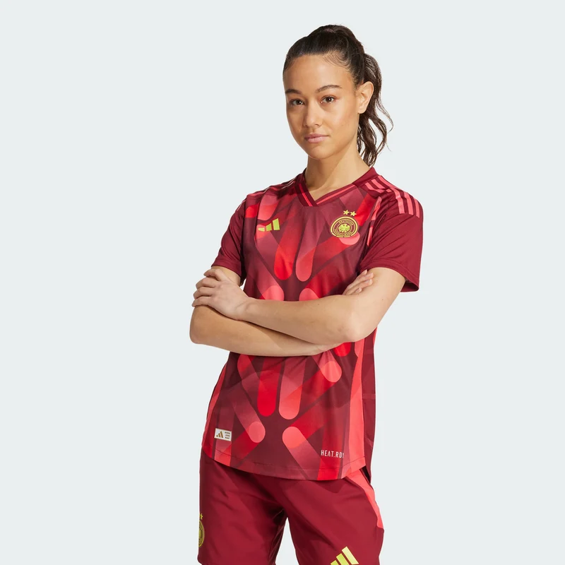 adidas Women Germany 25 (Women's Team) Away Authentic Jersey