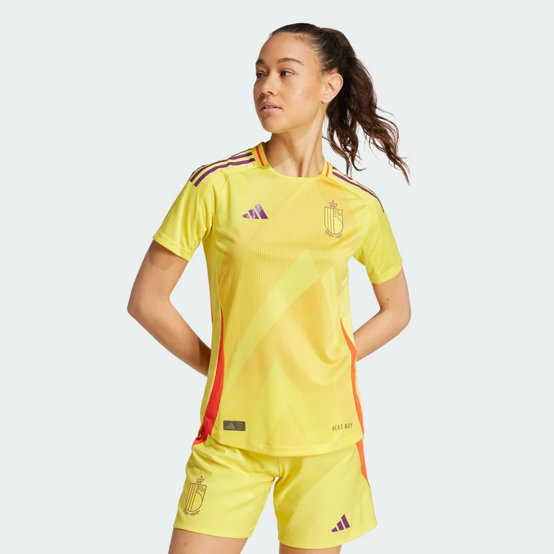 adidas Women Belgium 25 (Women's Team) Away Authentic Jersey