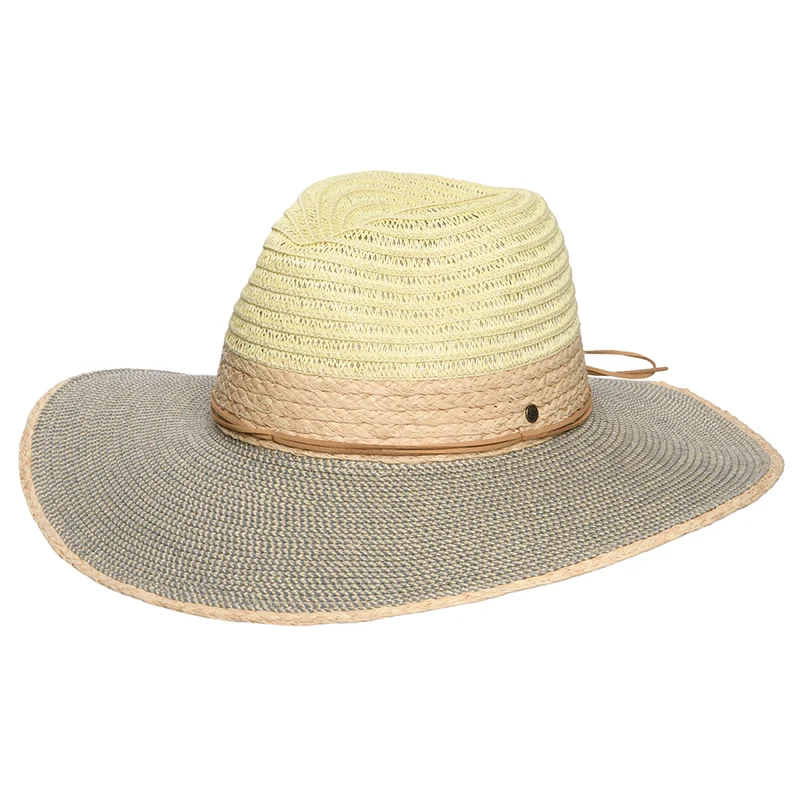 Sunday Afternoons Valencia Sommer Fedora Hut - Natur-Denim