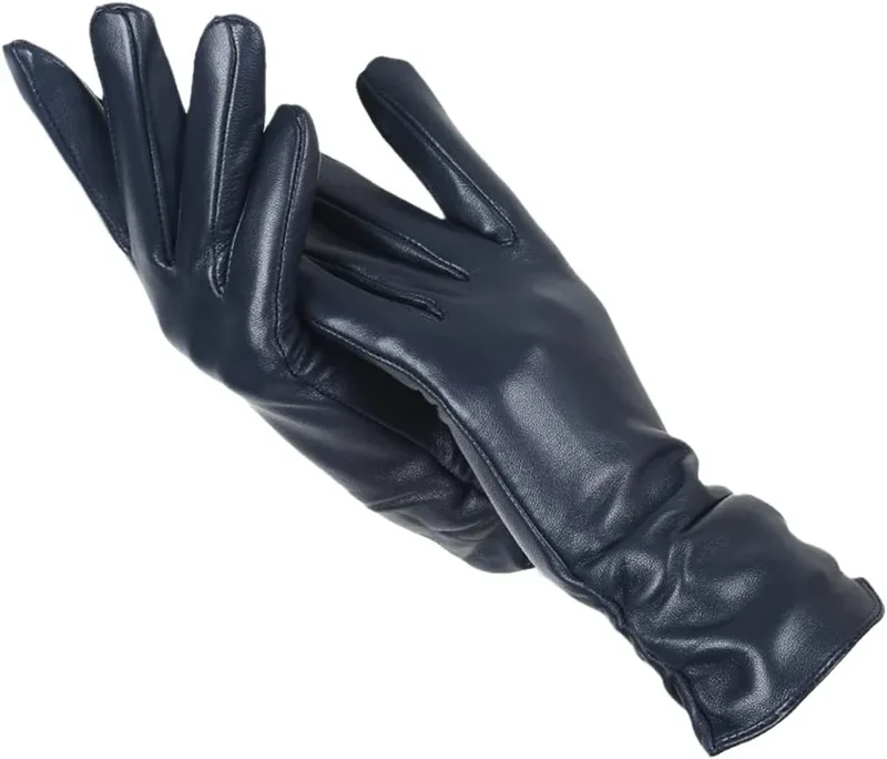 Winterliche Damenlederhandschuhe - LuxLeather