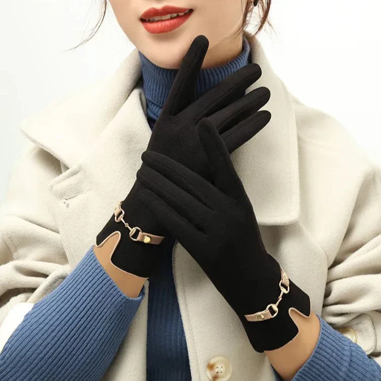 Kuschelige Winterhandschuhe für Damen - Amelia