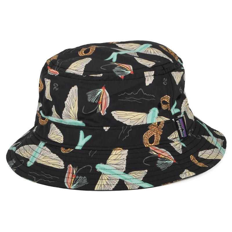 Patagonia Flyfish Wavefarer Fischerhut - Schwarz-Multi