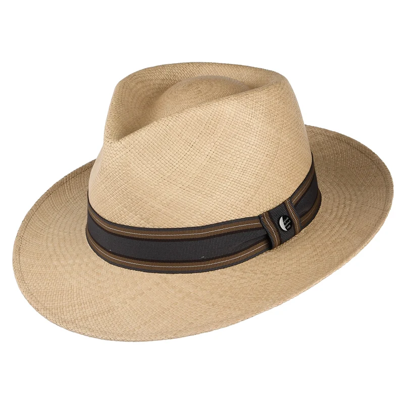 City Sport Teardrop Fedora Hut - Hellbraun