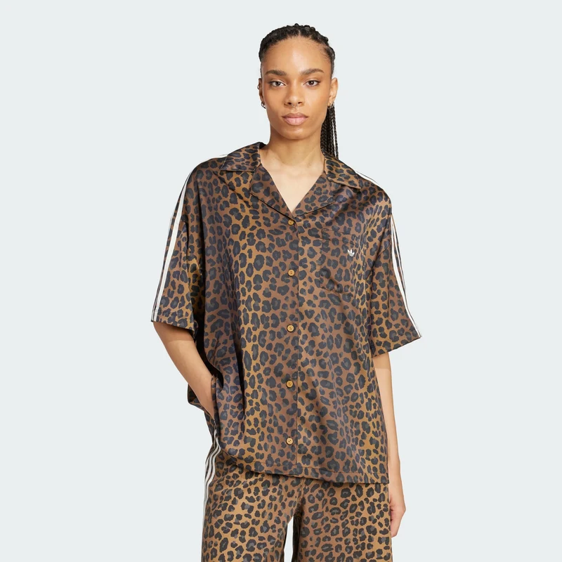 adidas Originals Womens Satin Shirt