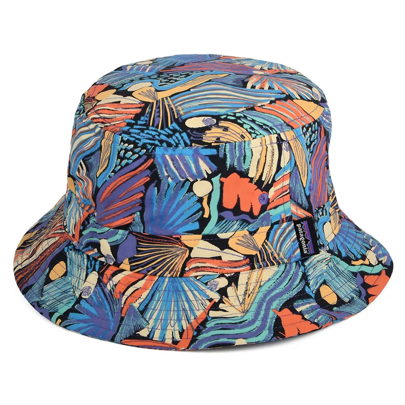 Patagonia Joy Wavefarer Fischerhut - Blau-Multi
