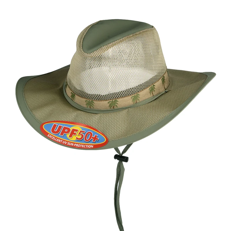 Dorfman Pacific Palmera Vented Outback Hut - Fossilbraun
