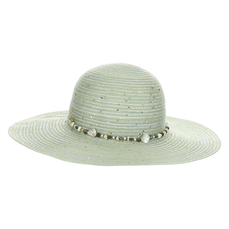 Cappelli Jensen Floppy Sonnenhut - Salbeigrün