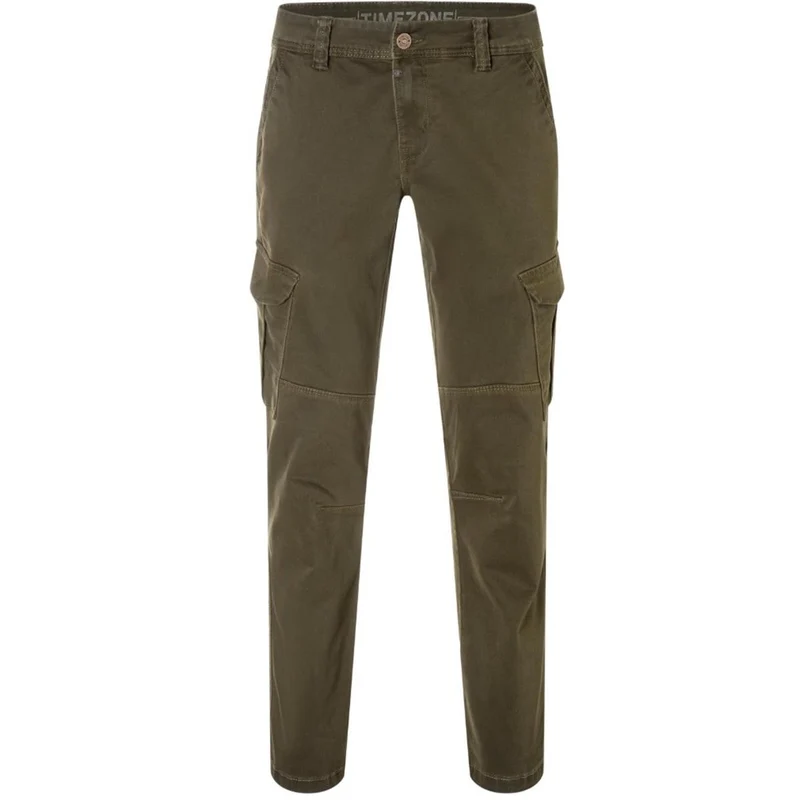 Timezone Regular NiklasTZ L32 washed olive Herren
