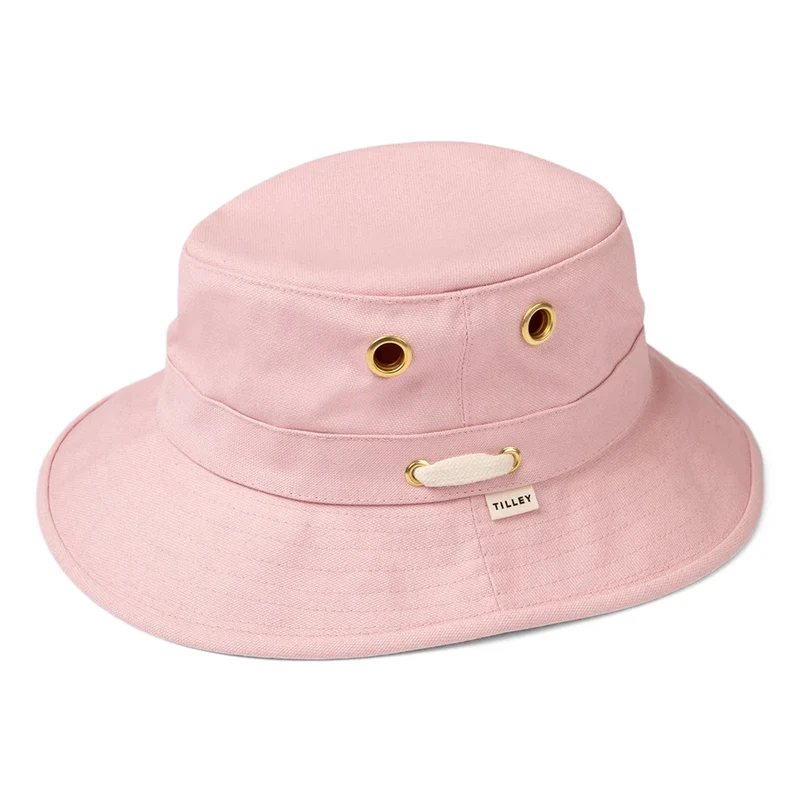 Tilley Iconic T1 Sonnenhut aus Cotton Duck - Hellrosa