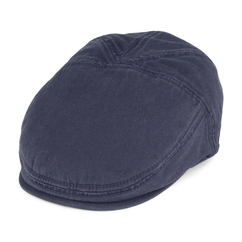 Stetson Paradise Schiebermütze aus Baumwolle - Marineblau